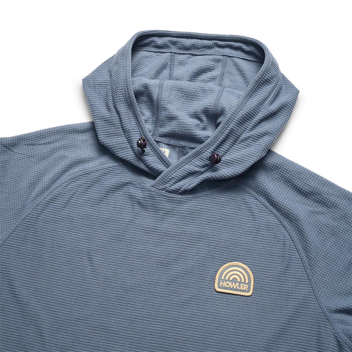 Howler Bros Palo Duro Fleece Hoodie Men's in Mirage Blue